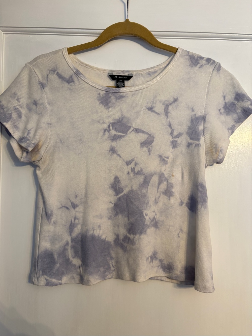 American Eagle Women's Short Sleeve Tie-Dye Tee
